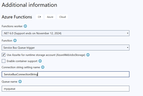 azureFunctionCreationEg