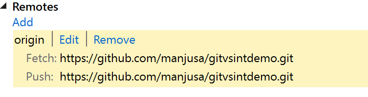 remote repo